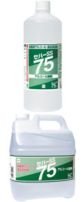 コロナウィルスセハーＳＳ 75 4L 3本 除菌用アルコール